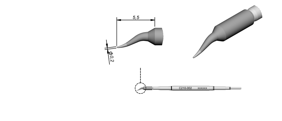 C210002 - Cartridge for T210 handpiece
